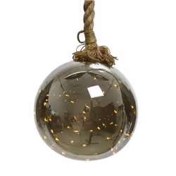 Kaemingk Pallina Con Micro Led A Batteria E Corda