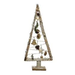 Kaemingk Albero Con Decorazioni E Led A Batteria