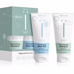 Il set per neonati Naif Baby & Kids Set ti fornisce tutto il necessario per un’igiene delicata del tuo bambino. Ci troverai u ...