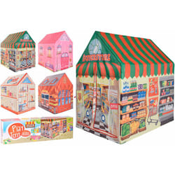 EDM - Casa in tessuto per bambini 95x72x102cm modelli assortiti