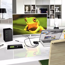 CLUB3D USB Type-C to HDMI™ 2.0 + USB 2.0 + USB Type-C Charging Mini Dock - Vista aggiuntiva 5