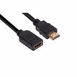 CLUB3D High Speed HDMI™ 2.0 4K60Hz Extension Cable 3m/ 9.8ft Male/Female, 3 m, HDMI tipo A (Standard), HDMI tipo A (Standard) ...