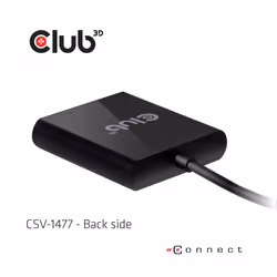 CLUB3D USB3.2 Gen1 Type A to DisplayPort™1.2 Dual Monitor 4K60Hz Video Splitter - Vista aggiuntiva 6