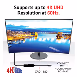 CLUB3D Mini DisplayPort 1.4 to HDMI 2.0b HDR Active Adapter - Vista aggiuntiva 4