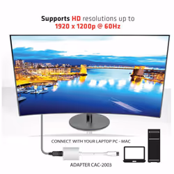 CLUB3D Displayport to VGA Active Adapter - Vista aggiuntiva 4