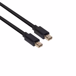 CLUB3D Mini DisplayPort 1.2 HBR2 Cable M/M 2m/6.56ft 4K60Hz, 2 m, Mini DisplayPort, Mini DisplayPort, Maschio, Maschio, 4096 ...