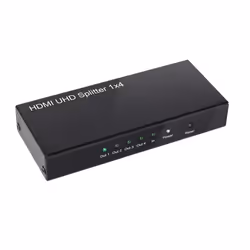 CLUB3D HDMI™ 4K@60Hz UHD Splitter AC Power 4 ports - Vista aggiuntiva 4