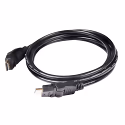 CLUB3D HDMI 2.0 4K60Hz UHD 360 Degree Rotary cable 2m/6.74ft, 2 m, HDMI tipo A (Standard), HDMI tipo A (Standard), 4096 x 216 ...
