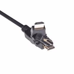 CLUB3D HDMI 2.0 4K60Hz UHD 360 Degree Rotary cable 2m/6.74ft