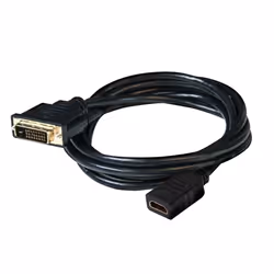 CLUB3D DVI to HDMI 1.4 Cable M/F 2m/6.56ft Bidirectional - Vista aggiuntiva 4