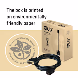 CLUB3D DVI to HDMI 1.4 Cable M/F 2m/6.56ft Bidirectional - Vista aggiuntiva 5