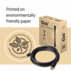CLUB3D DisplayPort 1.4 HBR3 8K Cable M/M 4m /13.12ft - Vista aggiuntiva 6