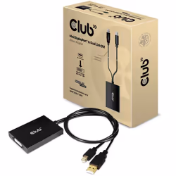 CLUB3D cac-1130 0,6 m MiniDP/USB-A DVI-D Nero - Vista aggiuntiva 3