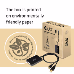 CLUB3D cac-1130 0,6 m MiniDP/USB-A DVI-D Nero - Vista aggiuntiva 8