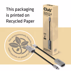 CLUB3D CAC-1567 adattatore grafico USB 7680 x 4320 Pixel Nero, Argento - Vista aggiuntiva 6
