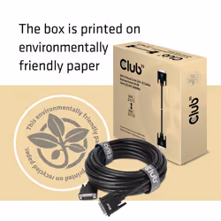 CLUB3D DVI-D DUAL LINK (24+1) CABLE BI DIRECTIONAL M/M 3m 9.8 ft 28AWG Nero - Vista aggiuntiva 6