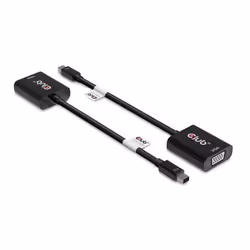 CLUB3D CAC-2113 cavo e adattatore video 0,228 m Mini Displayport VGA Nero