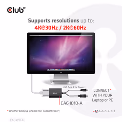 CLUB3D CAC-1010-A cavo e adattatore video 0,6 m DisplayPort DVI-D + USB - Vista aggiuntiva 5