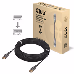 CLUB3D CAC-1079 cavo DisplayPort 20 m Nero