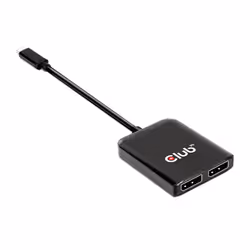 CLUB3D CSV-1555 cavo e adattatore video 1,5 m USB tipo-C 2 x DisplayPort Nero - Vista aggiuntiva 8