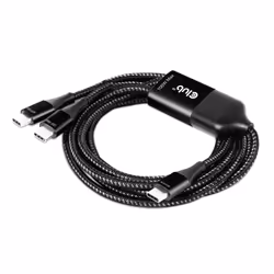 CLUB3D CAC-1527 cavo USB 1,83 m USB C 2 x USB C Nero - Vista aggiuntiva 4