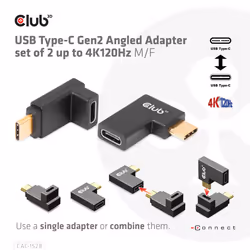 CLUB3D CAC-1528 adattatore per inversione del genere dei cavi USB C