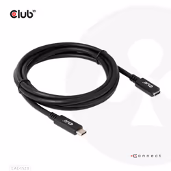 CLUB3D CAC-1529 cavo USB USB 3.2 Gen 1 (3.1 Gen 1) 2 m USB C Nero - Vista aggiuntiva 6
