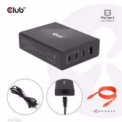CLUB3D CAC-1906 Caricabatterie per dispositivi mobili Universale Nero dC Interno - Vista aggiuntiva 8