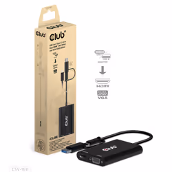 CLUB3D CSV-1611 adattatore grafico USB 3840 x 2160 Pixel Nero - Vista aggiuntiva 6