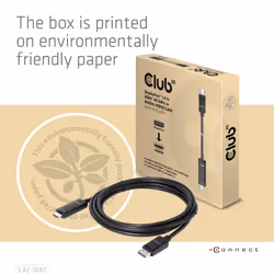 CLUB3D CAC-1087 cavo e adattatore video 3 m DisplayPort HDMI Nero - Vista aggiuntiva 8