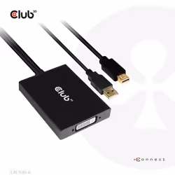 CLUB3D CAC-1130-A cavo e adattatore video 0,6 m DVI-D Mini DisplayPort + USB Type-A Nero - Vista aggiuntiva 8