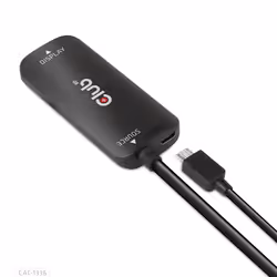 CLUB3D CAC-1336 cavo e adattatore video 1 m HDMI + USB USB tipo-C Nero - Vista aggiuntiva 7