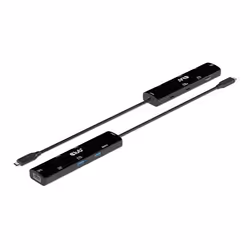 CLUB3D CSV-1599 replicatore di porte e docking station per laptop USB 3.2 Gen 1 (3.1 Gen 1) Type-C Nero