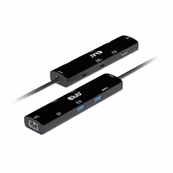 CLUB3D CSV-1599 replicatore di porte e docking station per laptop USB 3.2 Gen 1 (3.1 Gen 1) Type-C Nero - Vista aggiuntiva 4