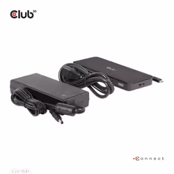 CLUB3D CSV-1581 replicatore di porte e docking station per laptop Thunderbolt 4 Nero - Vista aggiuntiva 6