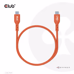 CLUB3D CAC-1511 cavo USB USB 2.0 1 m USB C Arancione - Vista aggiuntiva 4