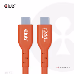 CLUB3D CAC-1513 cavo USB USB 2.0 3 m USB C Arancione