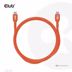 CLUB3D CAC-1513 cavo USB USB 2.0 3 m USB C Arancione - Vista aggiuntiva 5