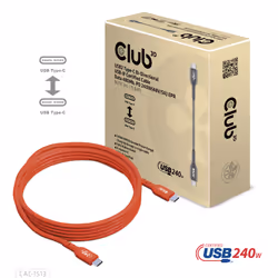 CLUB3D CAC-1513 cavo USB USB 2.0 3 m USB C Arancione - Vista aggiuntiva 6
