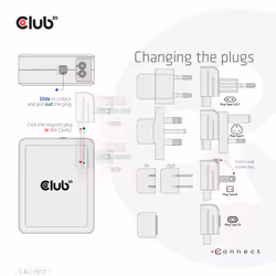 CLUB3D CAC-1917 alimentatore per computer 140 W - Vista aggiuntiva 6