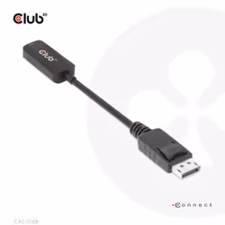 CLUB3D CAC-1088 cavo e adattatore video 0,21 m DisplayPort HDMI Nero - Vista aggiuntiva 6