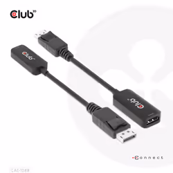 CLUB3D CAC-1088 cavo e adattatore video 0,21 m DisplayPort HDMI Nero - Vista aggiuntiva 8