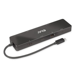 CLUB3D CSV-1584 replicatore di porte e docking station per laptop Cablato USB 3.2 Gen 2 (3.1 Gen 2) Type-C Nero