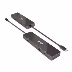 CLUB3D CSV-1584 replicatore di porte e docking station per laptop Cablato USB 3.2 Gen 2 (3.1 Gen 2) Type-C Nero
