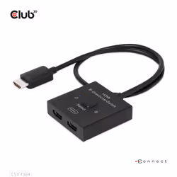 CLUB3D CSV-1384 switch per keyboard-video-mouse (kvm) - Vista aggiuntiva 2