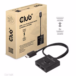 CLUB3D CSV-1384 switch per keyboard-video-mouse (kvm) - Vista aggiuntiva 5