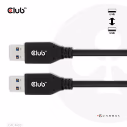 CLUB3D CAC-1409 cavo USB USB 3.2 Gen 2 (3.1 Gen 2) 0,5 m USB A Nero - Vista aggiuntiva 7
