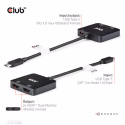 CLUB3D CSV-1558 ripartitore video - Vista aggiuntiva 5