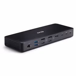 CLUB3D CSV-1583, Cablato, Thunderbolt 4, Nero, MicroSD (TransFlash), SD, 40 Gbit/s, Kensington