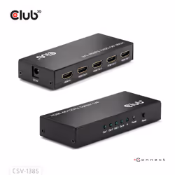 CLUB3D Umschalter HDMI 4x HDMI - Vista aggiuntiva 7